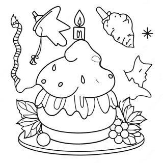 Christmas In July Coloring Page 103632-41614