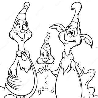 Whoville Characters Coloring Pages