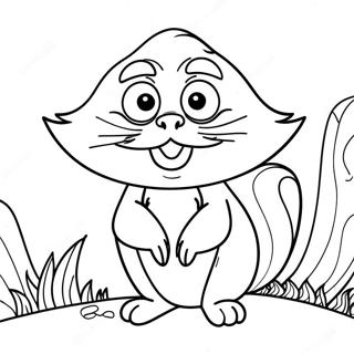 Lorax Coloring Page 104096-41975