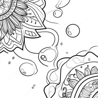 Blood Themed Coloring Page 104173-42033