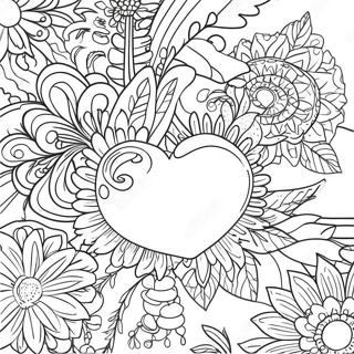 Purple Coloring Pages