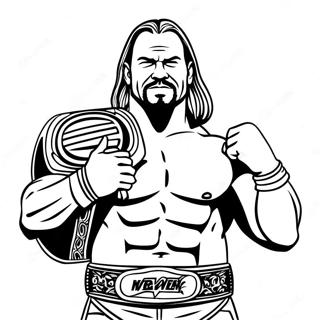 Wwe Coloring Page 104353-42174