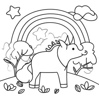 Rainbow Friends Red Coloring Pages