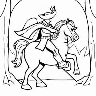 Headless Horseman Coloring Pages