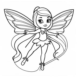 Winx Club Fairy Coloring Pages