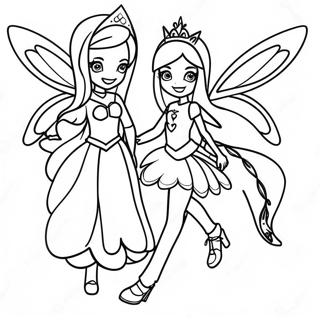 Winx Club Fairy Coloring Page 104455-42255