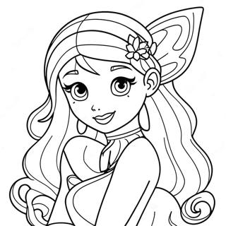 Bloom From Winx Club Coloring Page 104456-42257