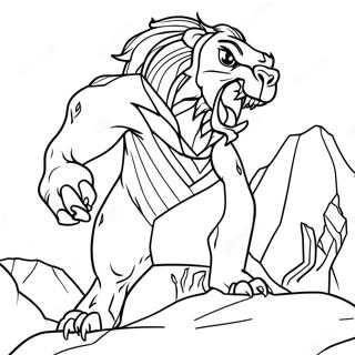 Rise Of The Beast Coloring Pages