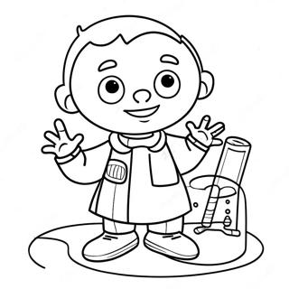 Sid The Science Kid Coloring Pages