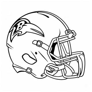 Baltimore Ravens Coloring Page 105021-42696