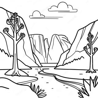 National Park Coloring Pages