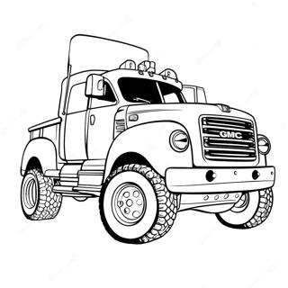 Gmc Coloring Pages