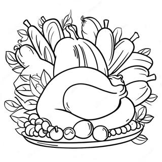 Thanksgiving Coloring Pages