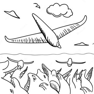 Migration Coloring Pages