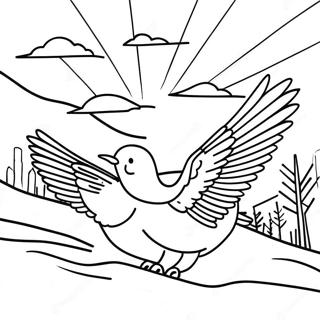 Winter Migration Patterns Coloring Page 105254-42894