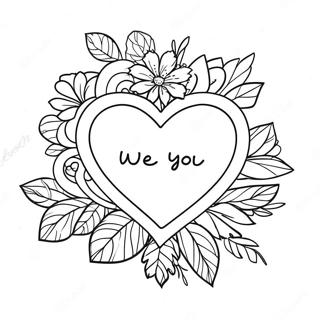 We Love You Coloring Pages