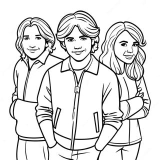 High School Musical Coloring Page 105406-43006