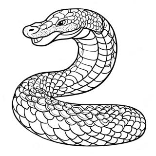 Anaconda Coloring Pages