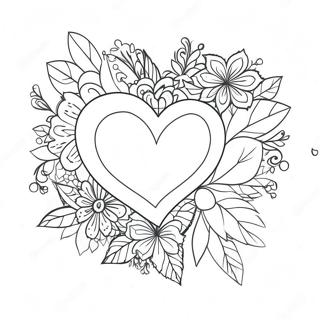 Valentines Day For Adults Coloring Pages