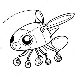 Cute Murder Drone Flying Coloring Page 105690-43229