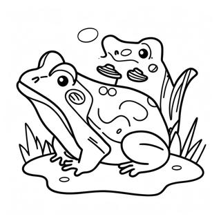 Frog And Toad Coloring Page 105767-43286