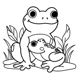 Frog And Toad Coloring Page 105767-43288