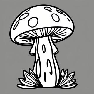 Super Mushroom Power Up Coloring Page 105898-43390