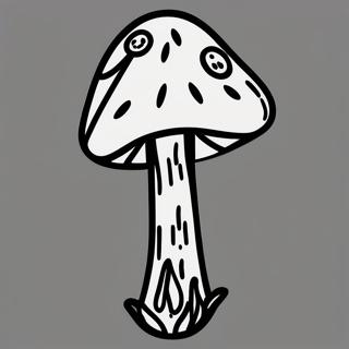 Super Mushroom Power Up Coloring Page 105898-43391