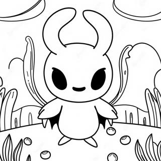 Hollow Knight Coloring Pages