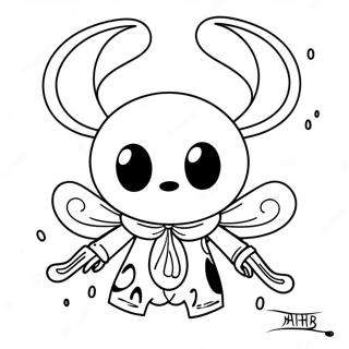 Hollow Knight Boss Fight Coloring Page 105926-43421