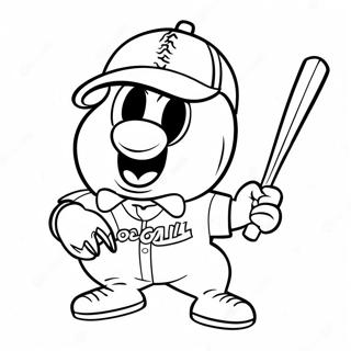 Baseball Coloring Pages