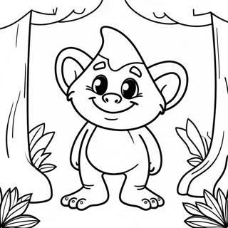 Trolls Band Together Floyd Coloring Pages