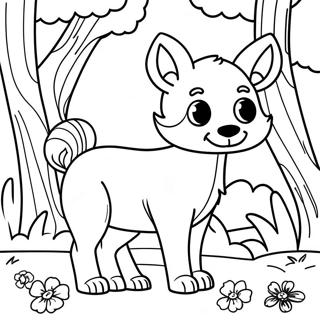 Forest Animal Coloring Pages