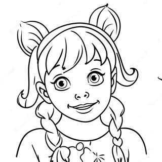 Cindy Lou Who Coloring Pages