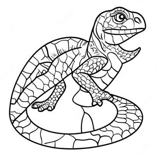 Reptile Coloring Pages