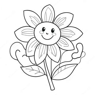 Flower Mothers Day Coloring Pages