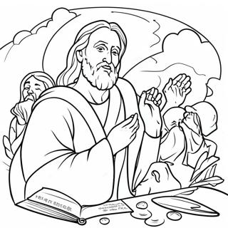 Beatitudes Coloring Pages