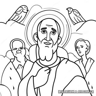 Beatitudes Coloring Page 106822-44108