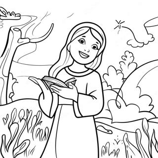 Blessed Are The Meek Coloring Page 106824 44115