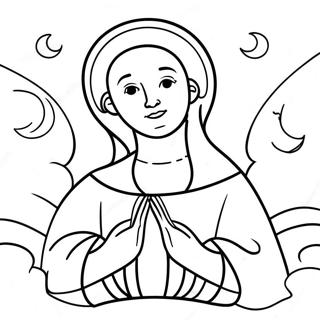 Blessed Are The Merciful Coloring Page 106825-44118