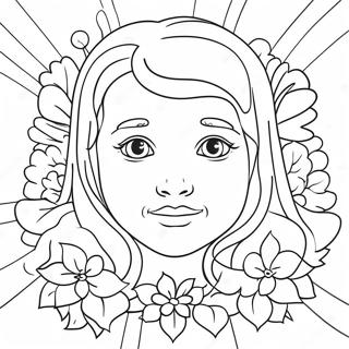 Blessed Are The Pure In Heart Coloring Page 106826 44122