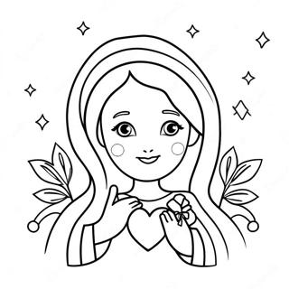 Blessed Are The Pure In Heart Coloring Page 106826-44124