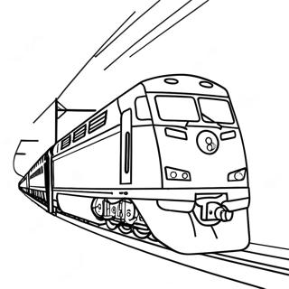 Amtrak Train Coloring Pages