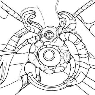 Doc Ock In Action Coloring Page 106950-44211