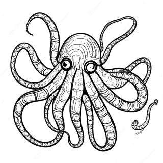 Doc Ock With Tentacles Coloring Page 106951-44216
