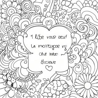 Playful Funny Quote Coloring Page 107004-44264