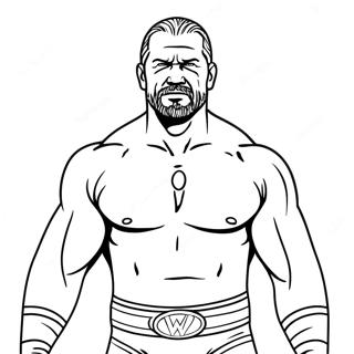 Wwe Coloring Page 107025-44267