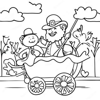 Joyful St Patrick S Day Parade Coloring Page 10706 2111