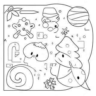 Christmas Math Coloring Pages