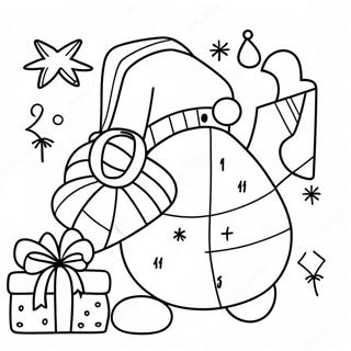 Christmas Math Coloring Page 107128-44347